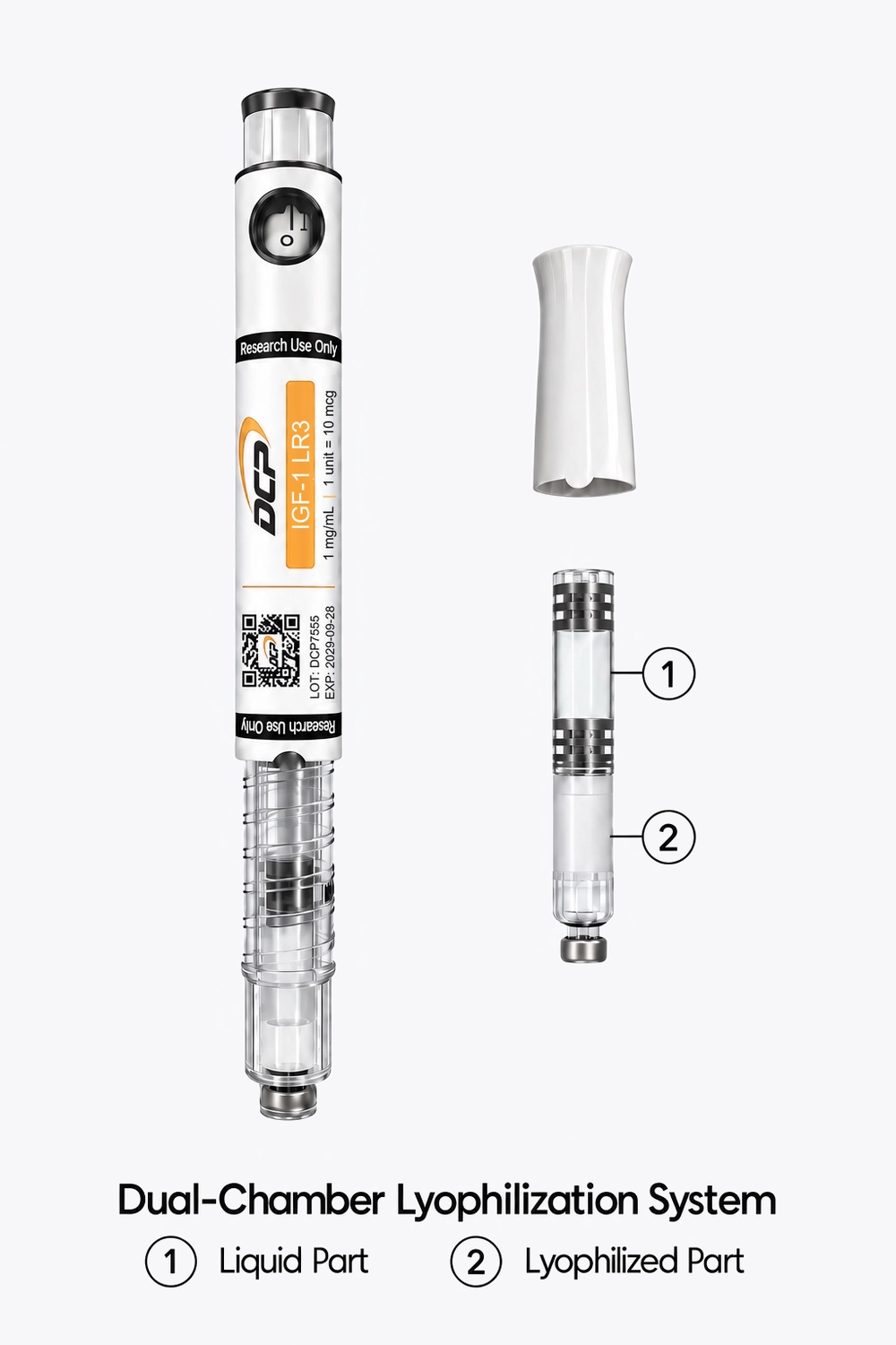 IGF-1 LR3 1 mg pen